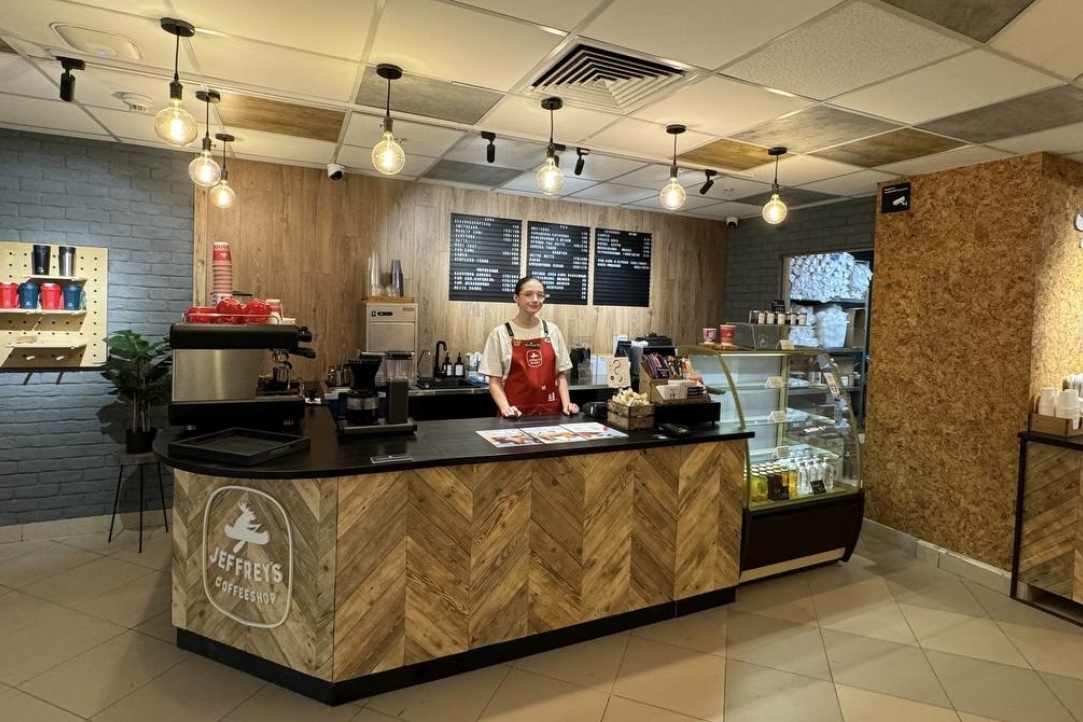 New Jeffrey's Cafe Opens at MIEM on Tallinskaya Ulitsa